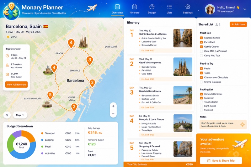 Monary Planner
